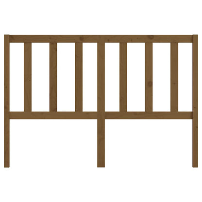 Bed Headboard Honey Brown 156x4x100 cm Solid Wood Pine