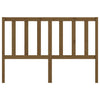 Bed Headboard Honey Brown 156x4x100 cm Solid Wood Pine