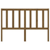 Bed Headboard Honey Brown 166x4x100 cm Solid Wood Pine