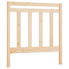 Bed Headboard 96x4x100 cm Solid Wood Pine