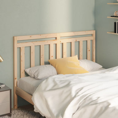 Bed Headboard 166x4x100 cm Solid Wood Pine