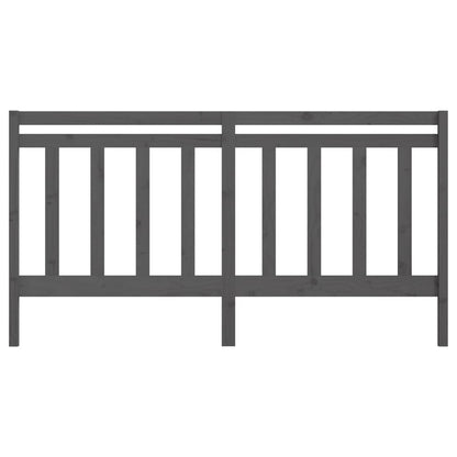 Bed Headboard | Grey | Solid pine wood | Large | Bed Headboard