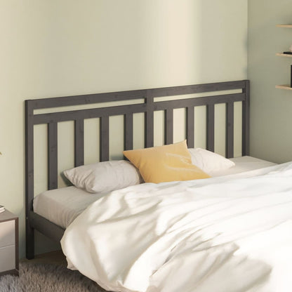 Bed Headboard | Grey | Solid pine wood | Large | Bed Headboard