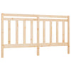 Bed Headboard 206x4x100 cm Solid Wood Pine