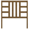 Bed Headboard Honey Brown 81x4x100 cm Solid Wood Pine