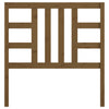 Bed Headboard Honey Brown 96x4x100 cm Solid Wood Pine