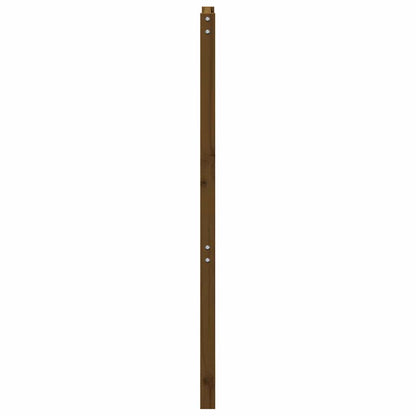 Bed Headboard | Honey brown | Solid pinewood | 96x4x100 cm | Tough
