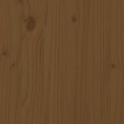 Bed Headboard | Honey brown | Solid pinewood | 96x4x100 cm | Tough