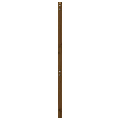 Bed Headboard | Honey brown | Solid pine wood | Medium | Durable