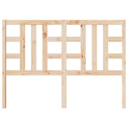 Bed Headboard 141x4x100 cm Solid Wood Pine