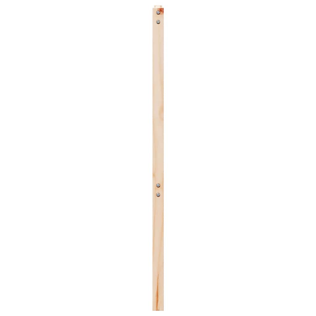Bed Headboard 141x4x100 cm Solid Wood Pine