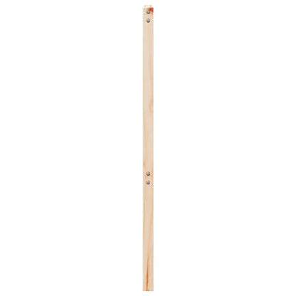 Bed Headboard 141x4x100 cm Solid Wood Pine