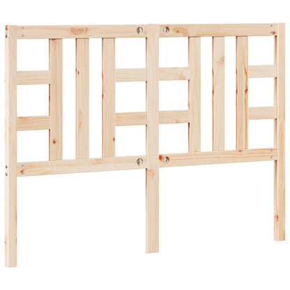 Bed Headboard 141x4x100 cm Solid Wood Pine