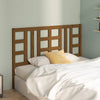 Bed Headboard Honey Brown 156x4x100 cm Solid Wood Pine