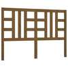 Bed Headboard Honey Brown 166x4x100 cm Solid Wood Pine