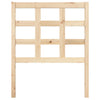 Bed Headboard 80.5x4x100 cm Solid Wood Pine