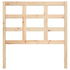 Bed Headboard 95.5x4x100 cm Solid Wood Pine