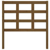 Bed Headboard Honey Brown 95.5x4x100 cm Solid Wood Pine
