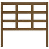 Bed Headboard Honey Brown 105.5x4x100 cm Solid Wood Pine