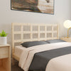 Bed Headboard 165.5x4x100 cm Solid Wood Pine