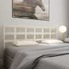 Bed Headboard 185.5x4x100 cm Solid Wood Pine