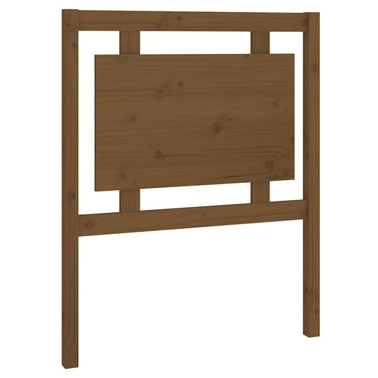 Bed Headboard | Honey brown | Solid pine wood | Standard
