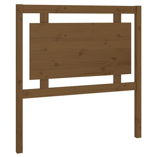 Bed Headboard | Honey brown | Solid pine wood | Standard
