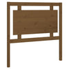Bed Headboard Honey Brown 95.5x4x100 cm Solid Pine Wood