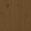 Bed Headboard Honey Brown 95.5x4x100 cm Solid Pine Wood