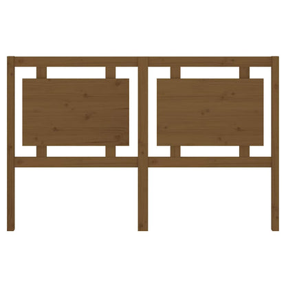 Bed Headboard Honey Brown 155.5x4x100 cm Solid Pine Wood