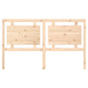 Bed Headboard 165.5x4x100 cm Solid Pine Wood