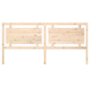 Bed Headboard 205.5x4x100 cm Solid Pine Wood