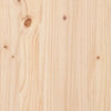 Bed Headboard 205.5x4x100 cm Solid Pine Wood