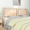Bed Headboard 205.5x4x100 cm Solid Pine Wood