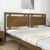 Bed Headboard Honey Brown 205.5x4x100 cm Solid Pine Wood