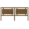 Bed Headboard Honey Brown 205.5x4x100 cm Solid Pine Wood