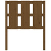 Bed Headboard Honey Brown 80.5x4x100 cm Solid Wood Pine