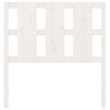Bed Headboard White 95.5x4x100 cm Solid Wood Pine
