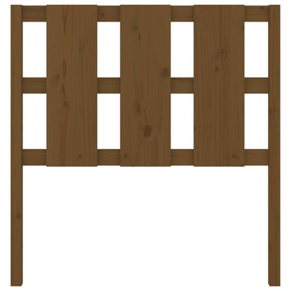 Bed Headboard Honey Brown 95.5x4x100 cm Solid Wood Pine