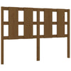 Bed Headboard Honey Brown 140.5x4x100 cm Solid Wood Pine