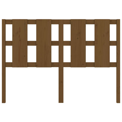 Bed Headboard Honey Brown 140.5x4x100 cm Solid Wood Pine