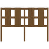 Bed Headboard Honey Brown 140.5x4x100 cm Solid Wood Pine