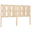 Bed Headboard 155.5x4x100 cm Solid Wood Pine