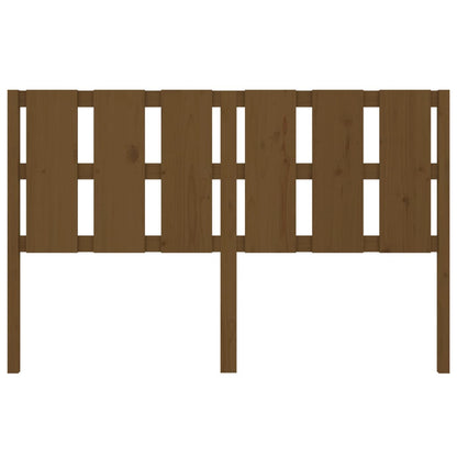 Bed Headboard Honey Brown 155.5x4x100 cm Solid Wood Pine