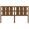 Bed Headboard Honey Brown 185.5x4x100 cm Solid Wood Pine