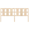 Bed Headboard 205.5x4x100 cm Solid Wood Pine