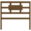 Bed Headboard Honey Brown 95.5x4x100 cm Solid Wood Pine
