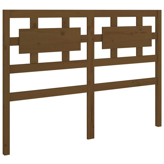 Bed Headboard | Honey brown | Solid pine wood | Standard