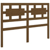 Bed Headboard Honey Brown 205.5x4x100 cm Solid Wood Pine