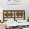 Bed Headboard Honey Brown 205.5x4x100 cm Solid Wood Pine